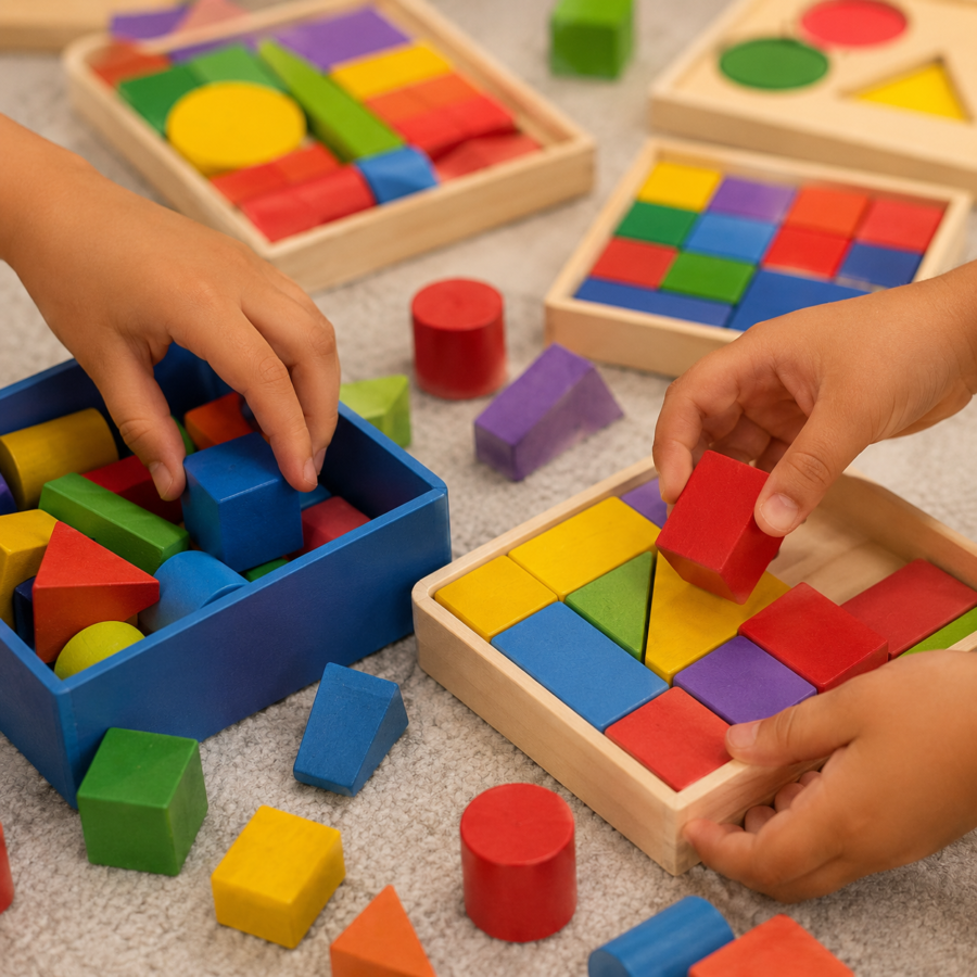 Children playing at Little Steamers Nursery